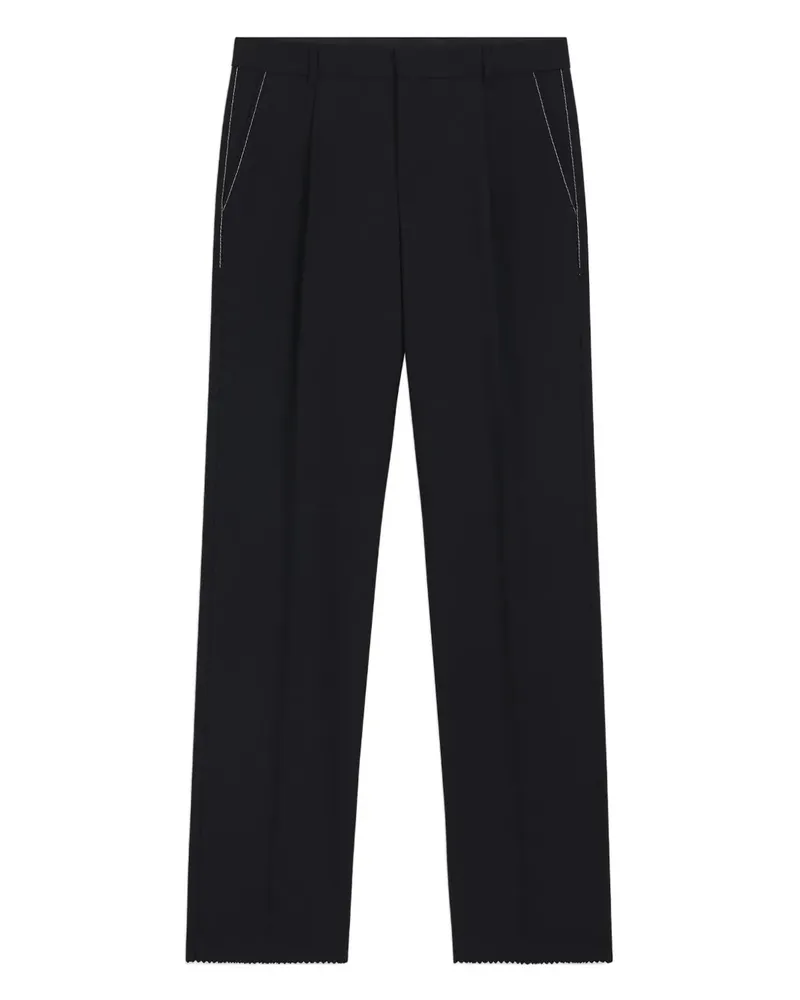 HUGO BOSS Hose mit Abnähern - Blau Blau