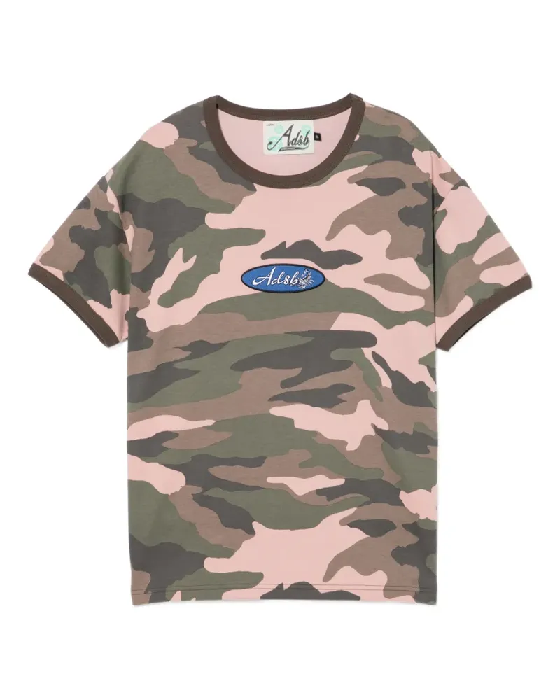 Andersson Bell T-Shirt mit Camouflage-Print - Grün Grün