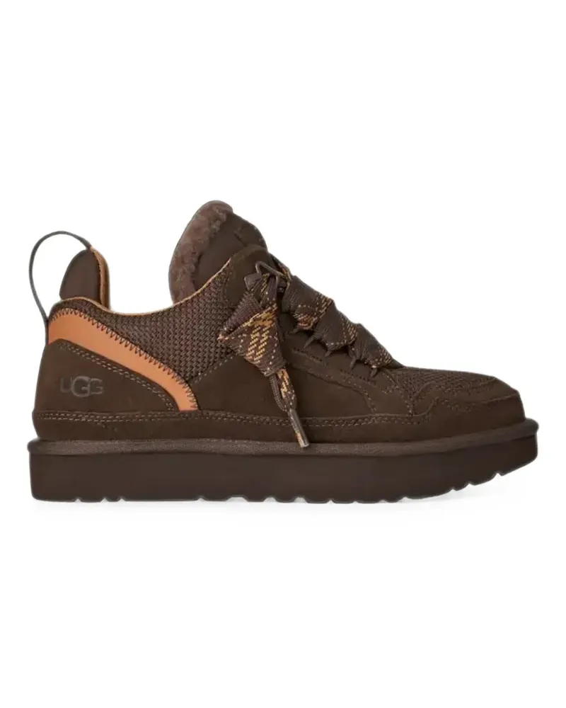 UGG Sneakers mit Shearling-Besatz - Braun Braun