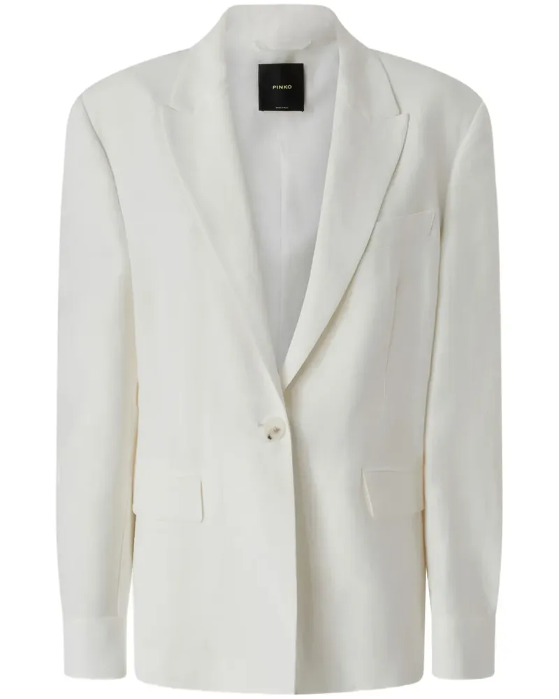 Pinko Sakko mit Cut-Out hinten - Weiß Weiß