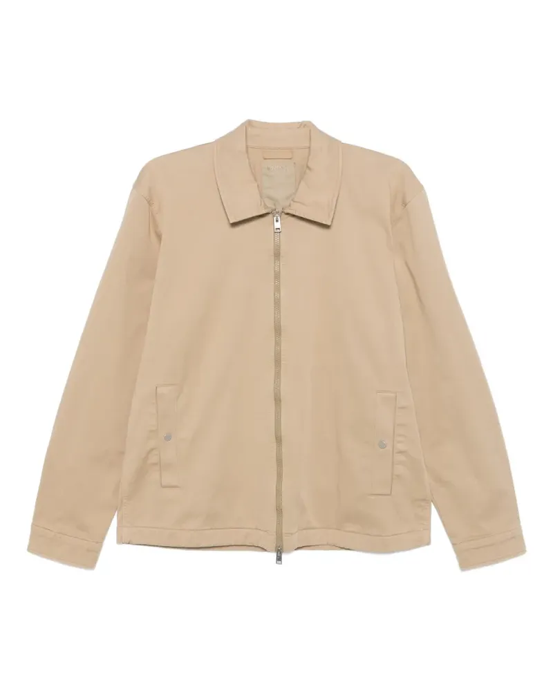 Woolrich zip collared jacket - Nude Nude