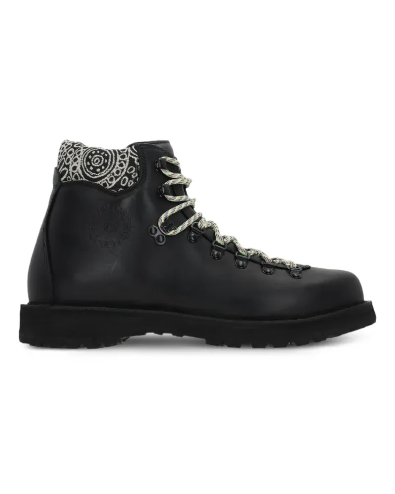 10 Corso Como x Diemme Roccia Vet leather boots - Schwarz Schwarz