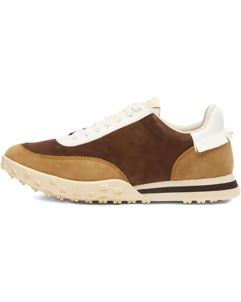 Visvim Wildleder-Sneakers mit Fransen - Braun Braun