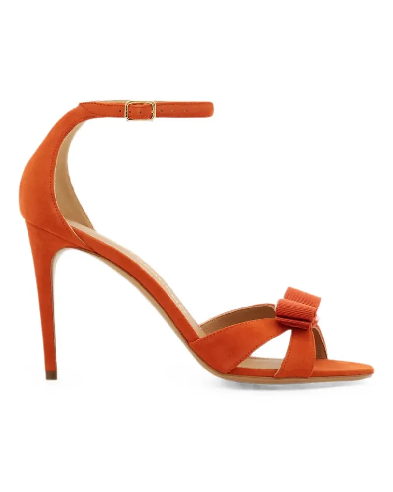 Ferragamo Sandalen mit Vara-Schleife - Orange Orange