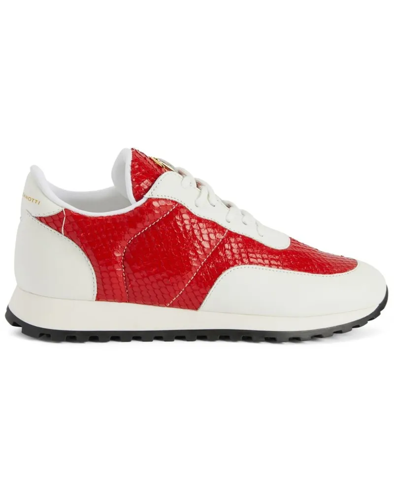 Giuseppe Zanotti Jimi Running Sneakers - Rot Rot