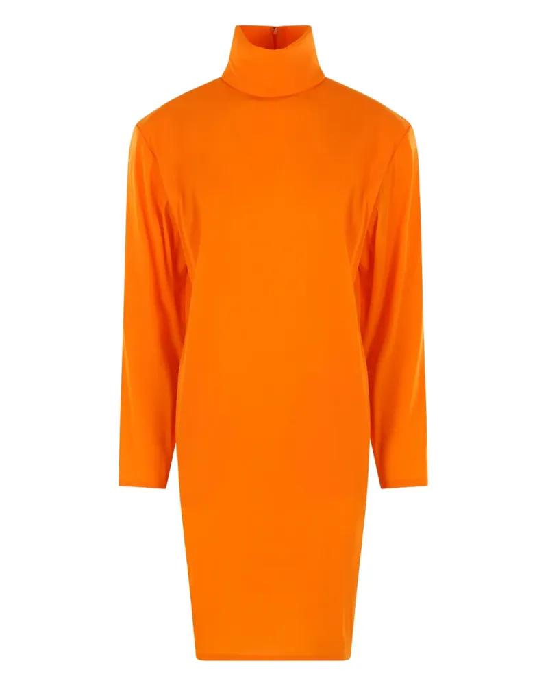 Saint Laurent Kleid mit Reißverschluss - Orange Orange