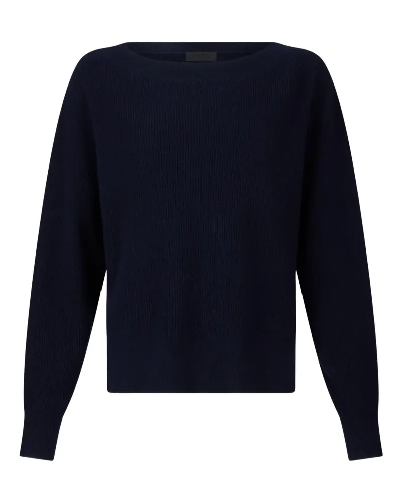 Liu Jo Pullover mit U-Boot-Ausschnitt - Blau Blau