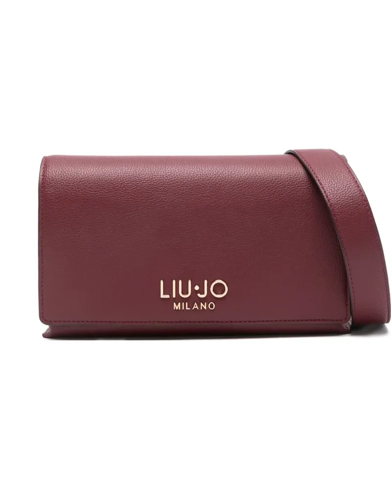 Liu Jo Caliwen logo-lettering crossbody bag - Rot Rot