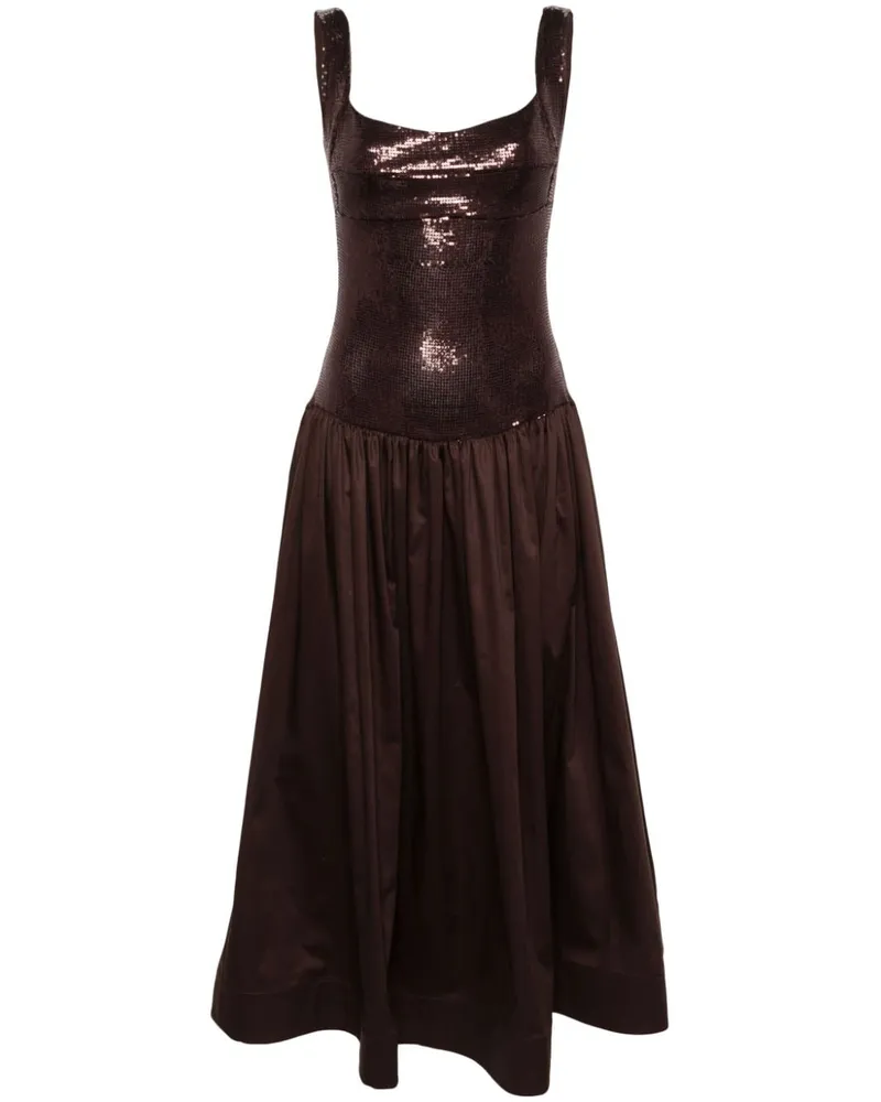 ATU Body Couture Ausgestelltes Abendkleid mit Corsage - Braun Braun