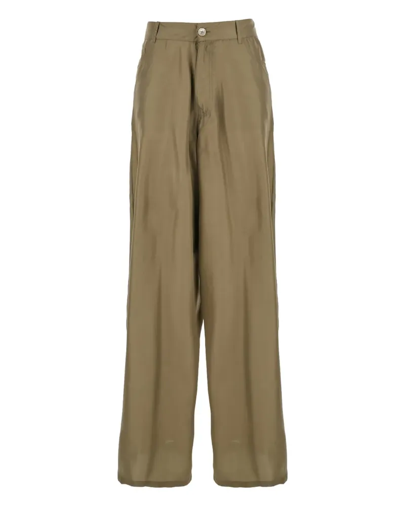 Jucca Hose aus Seide - Grün Grün