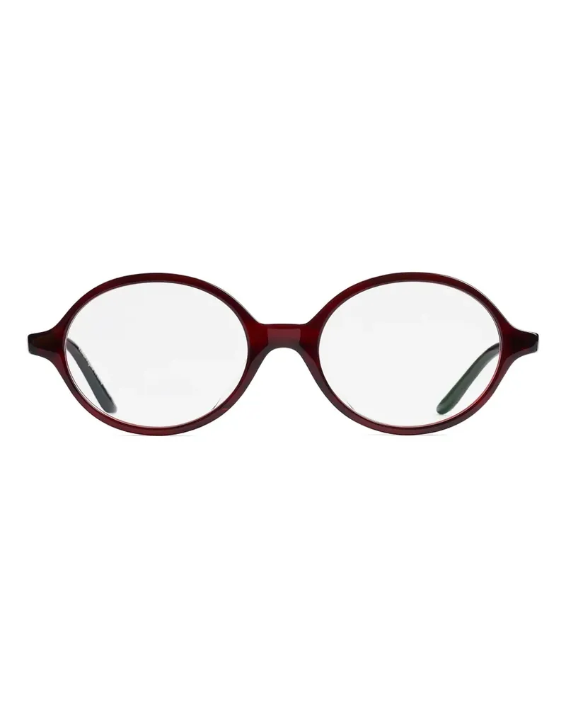 KHAITE Brille mit rundem Gestell - Rot Rot