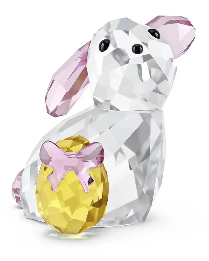 Swarovski Facettierte Idyllia Hasenfigur - Weiß Weiß