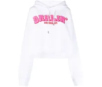 Darlin' Hoodie mit Logo-Print - Weiß
