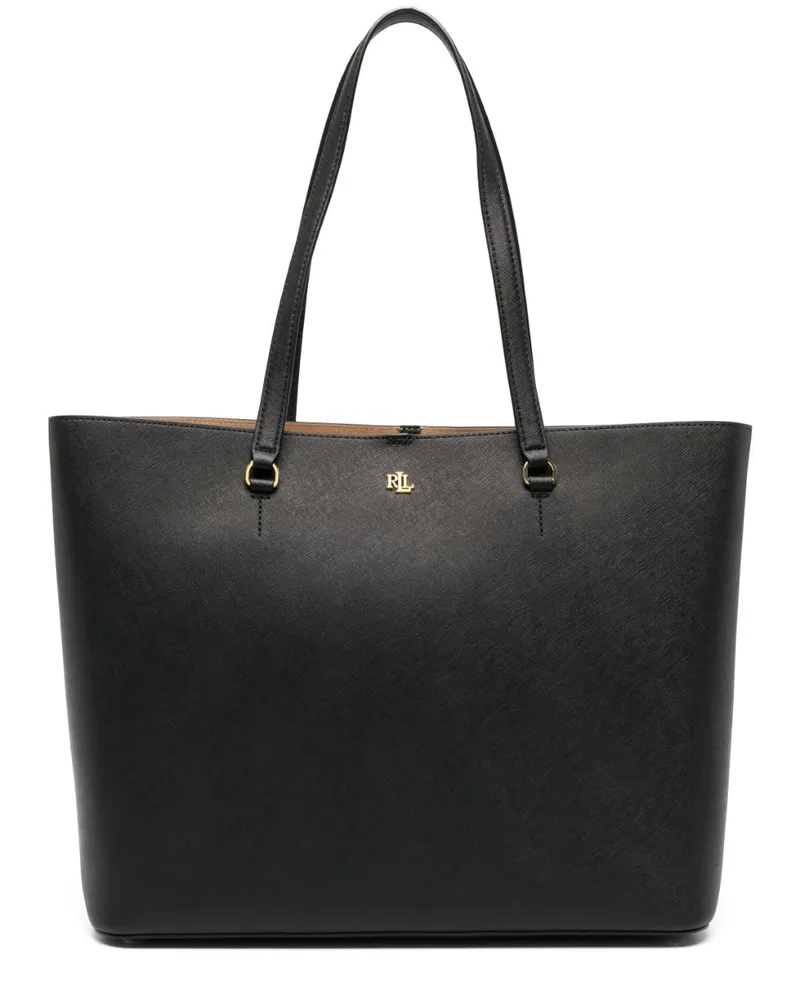 Ralph Lauren Große Handtasche - Schwarz Schwarz