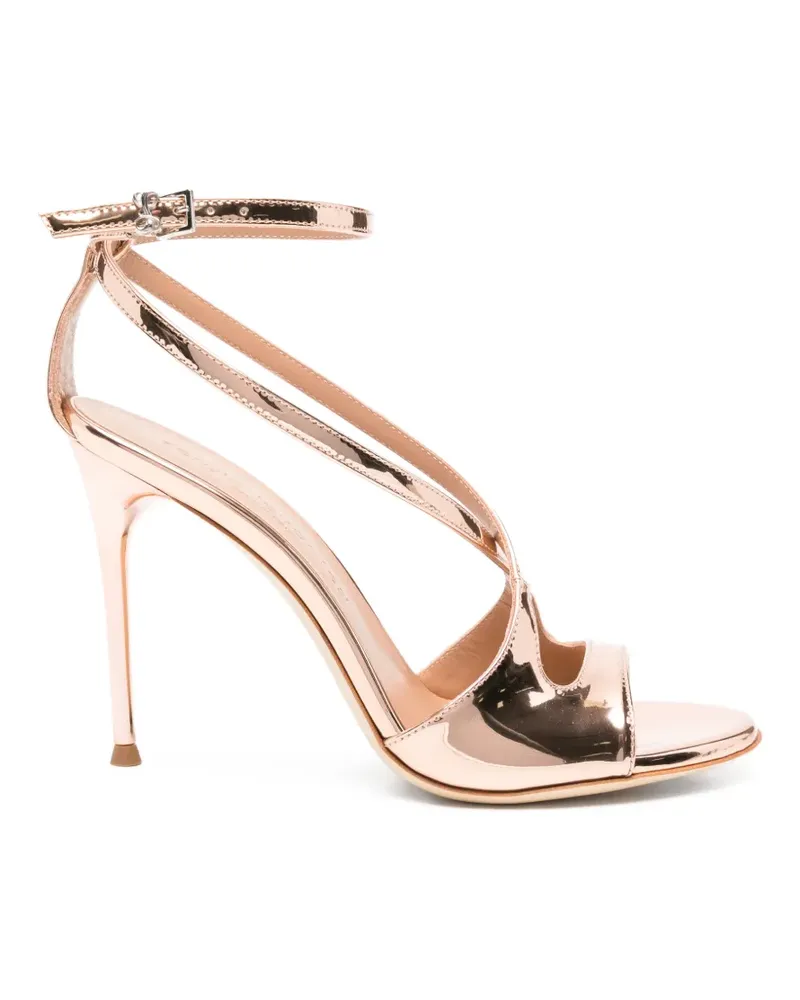 Sergio Levantesi Sandalen mit überkreuzten Riemen - Nude Nude