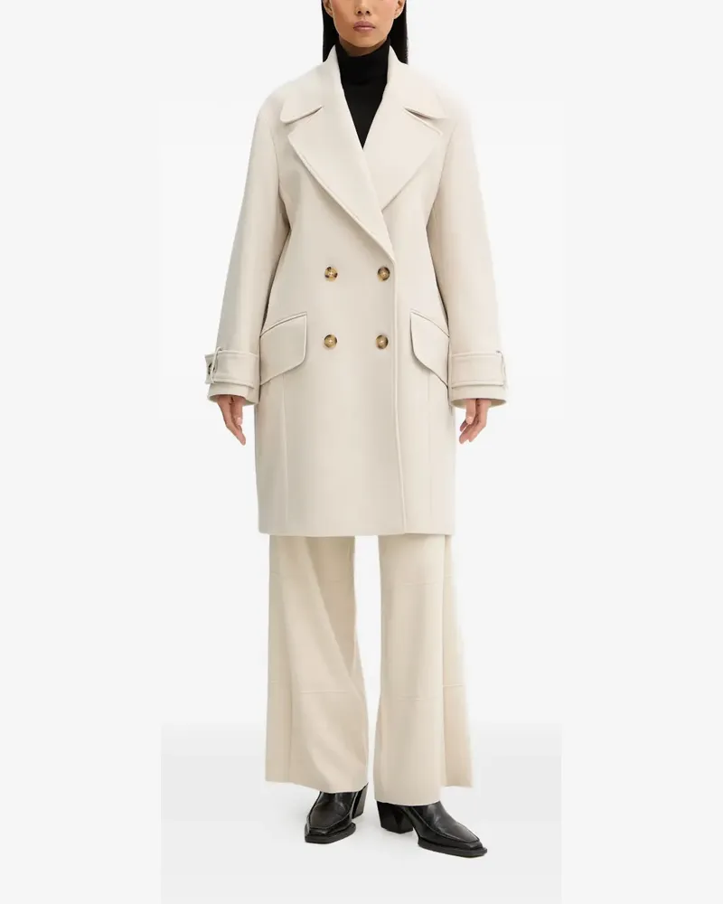 Paul Smith buttoned double-breasted coat - Nude Nude