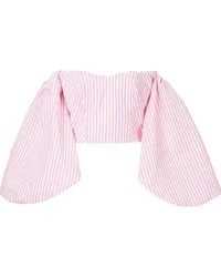 Bambah Gestreifte Bluse Rosa