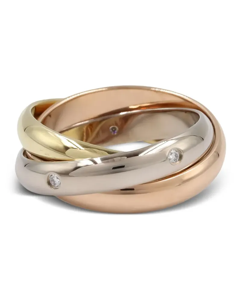 Cartier 18kt Trinity Gelb- und Rotgoldring Gold