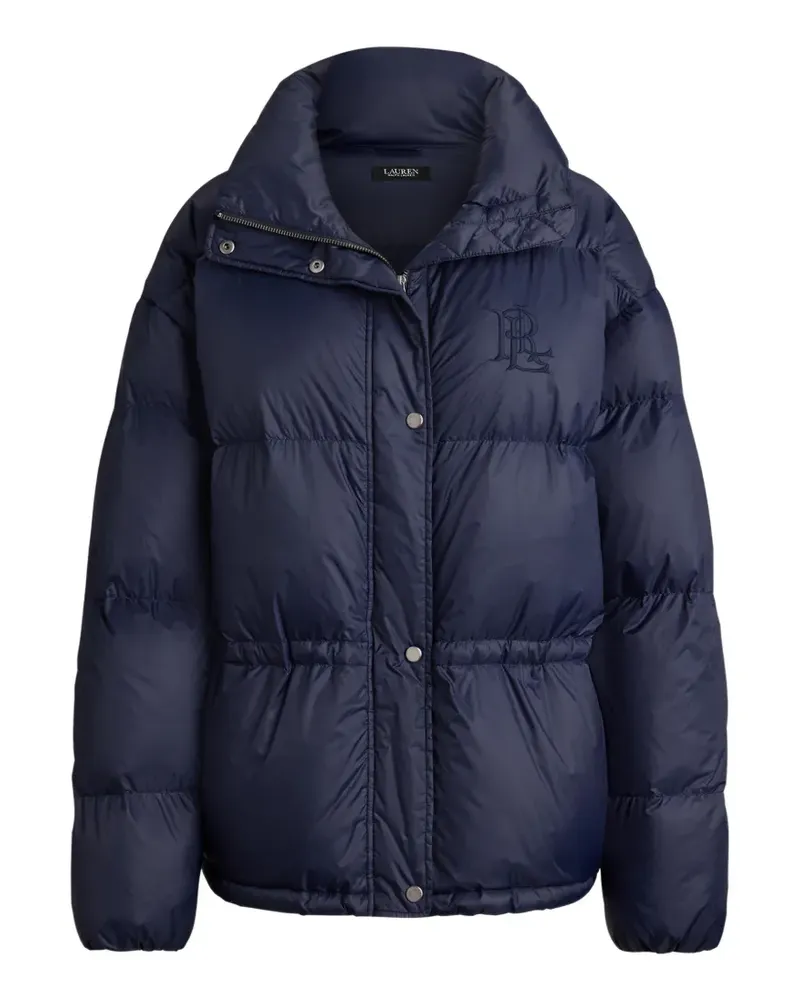 Ralph Lauren Gefütterter Mantel mit Stehkragen - Blau Blau