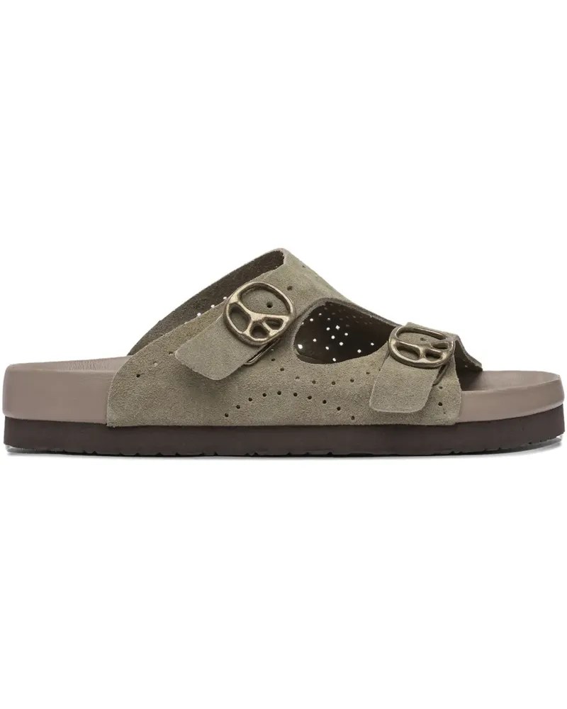 NEEDLES Peace perforated sandals - Nude Nude