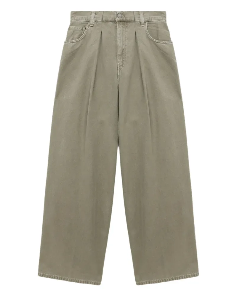 Haikure pleated jeans - Nude Nude