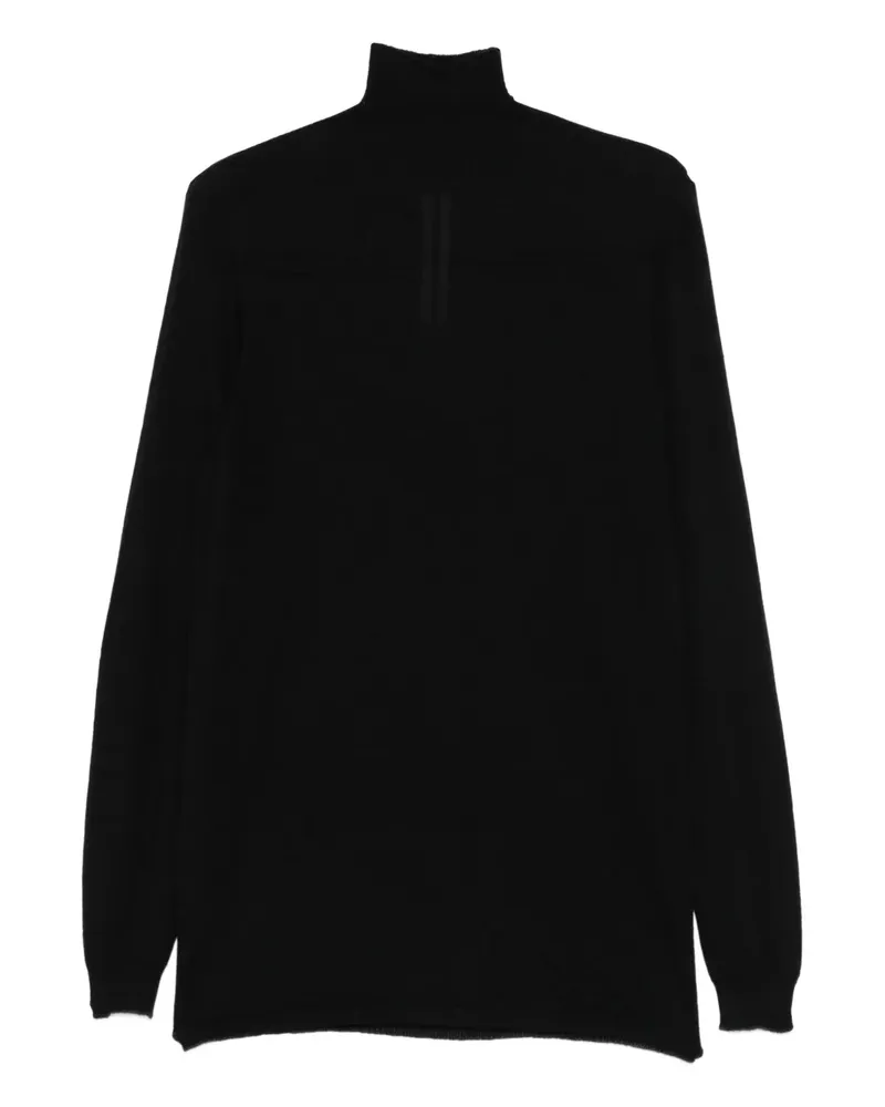 Rick Owens Pullover mit Stehkragen - Schwarz Schwarz