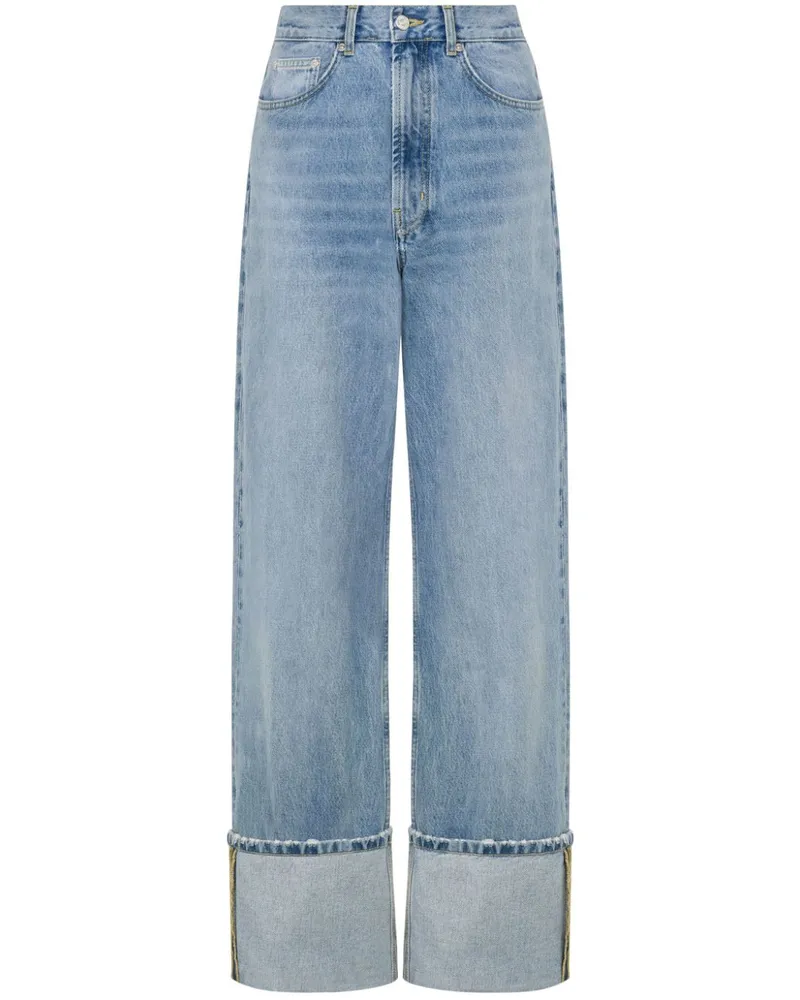 Moschino Jeans mit geradem Bein - Blau Blau