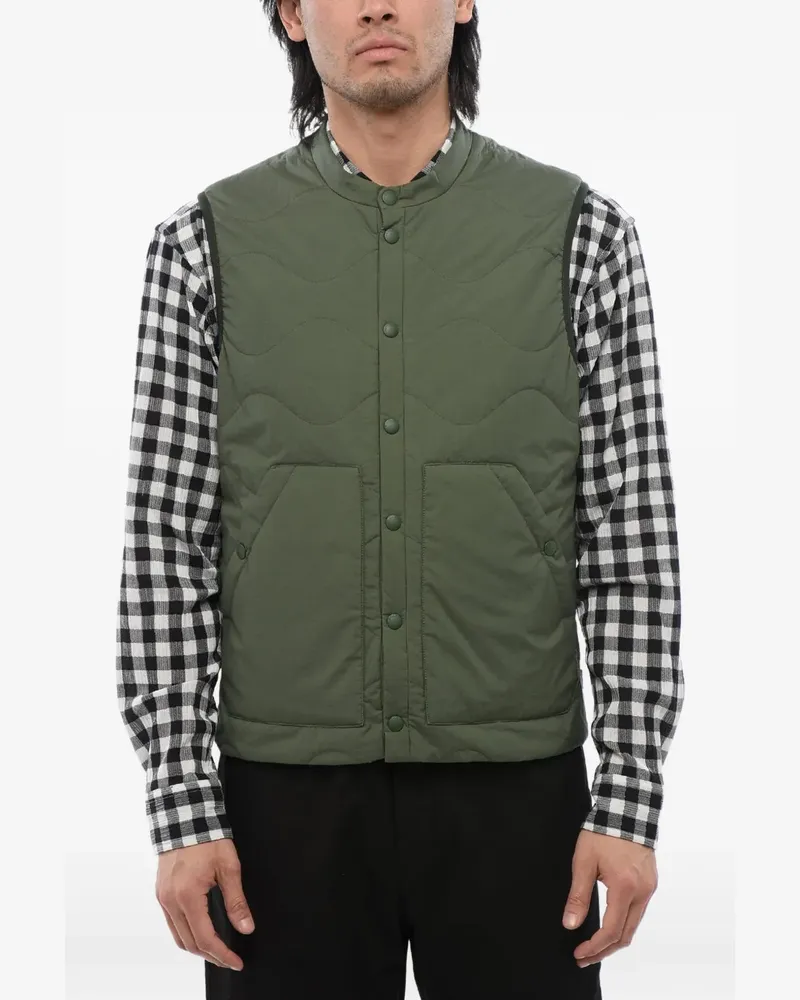 Woolrich quilted ripstop gilet - Grün Grün