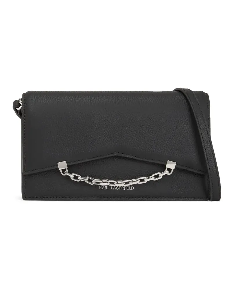 Karl Lagerfeld K/Seven Umhängetasche - Schwarz Schwarz