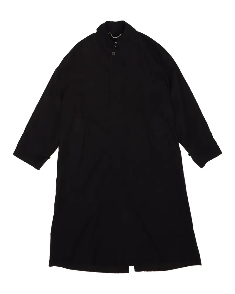 Maison Margiela single-breasted trench coat - Schwarz Schwarz