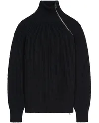 Dries van Noten Cardigan mit Reißverschluss Schwarz