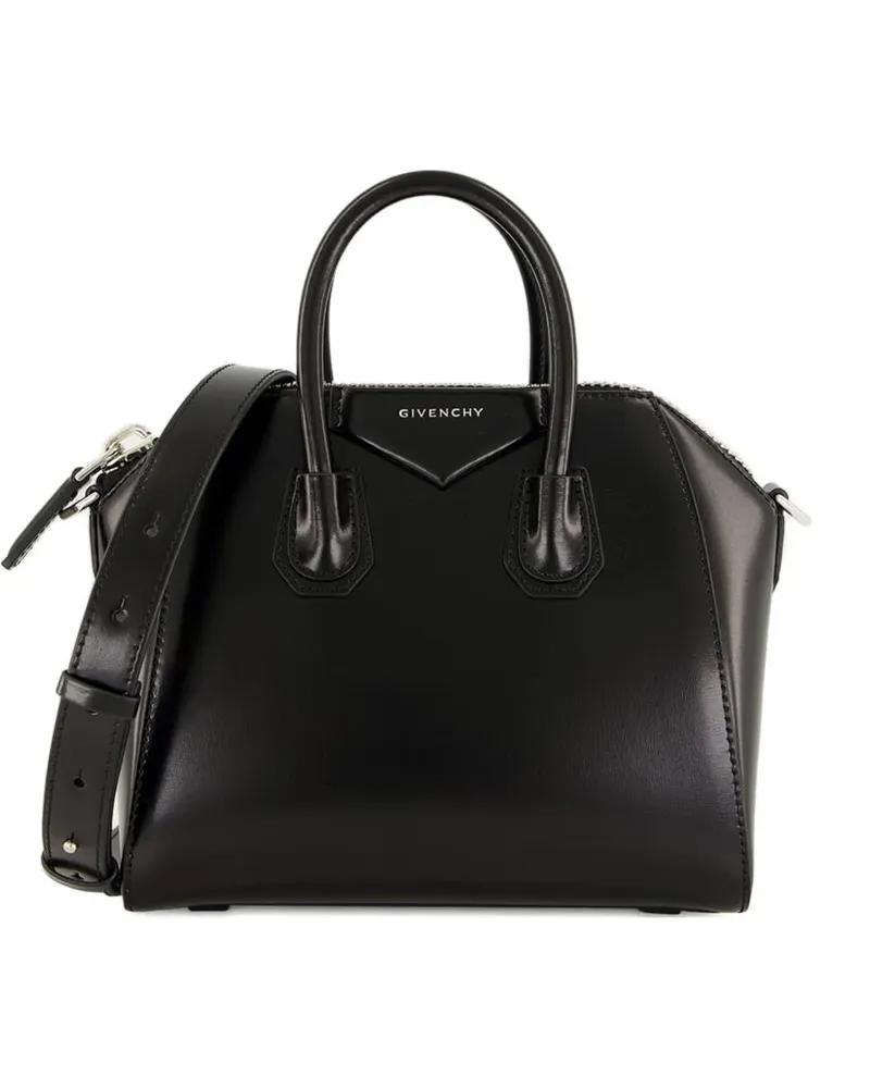 Givenchy Mini Antigona Box Tote Bag - Schwarz Schwarz