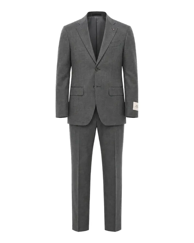 Corneliani Einreihiger Anzug - Grau Grau