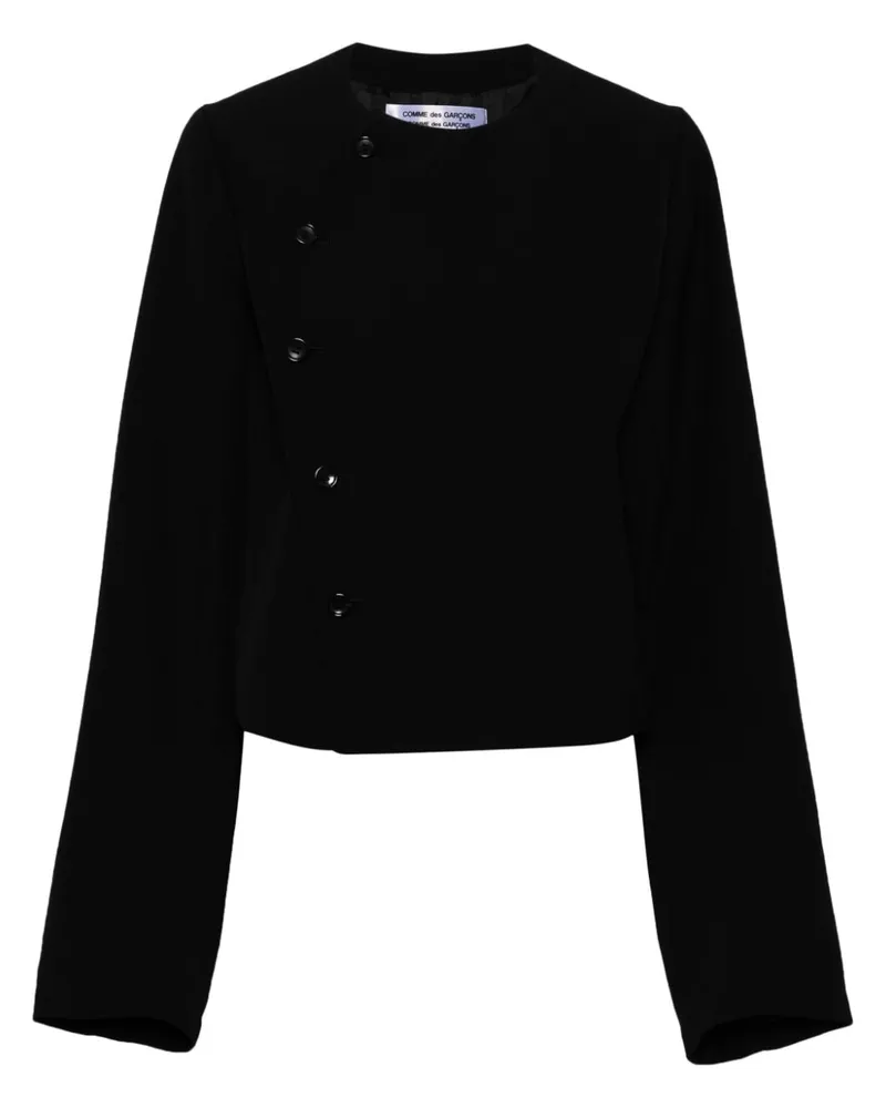 Comme des Garçons Jacke mit Cut-Outs - Schwarz Schwarz
