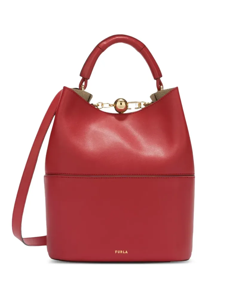 Furla Kleine Beuteltasche mit Sfera-Verzierung - Rot Rot