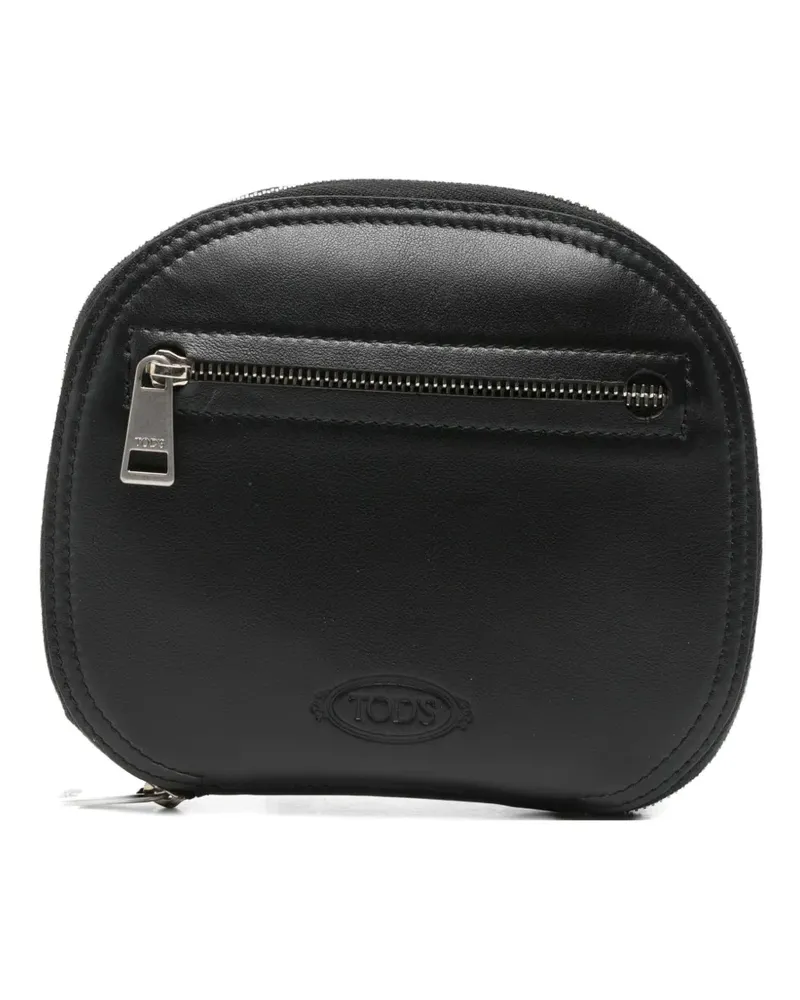 TOD'S Tote Bag mit Portemonnaie - Schwarz Schwarz