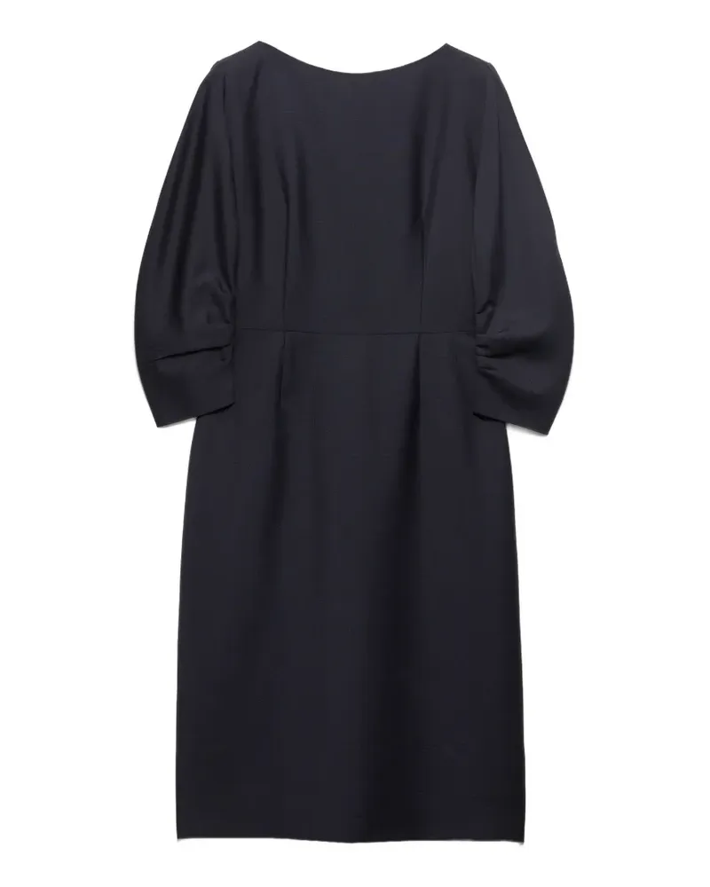 Prada kid mohair dress - Blau Blau