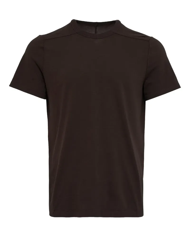 Rick Owens T-Shirt aus Baumwolljersey - Braun Braun