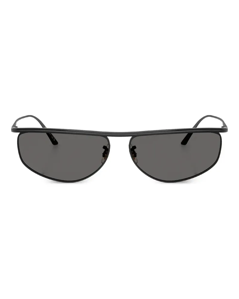 Oliver Peoples x Khaite 1986c Sonnenbrille mit geometrischem Gestell - Schwarz Schwarz