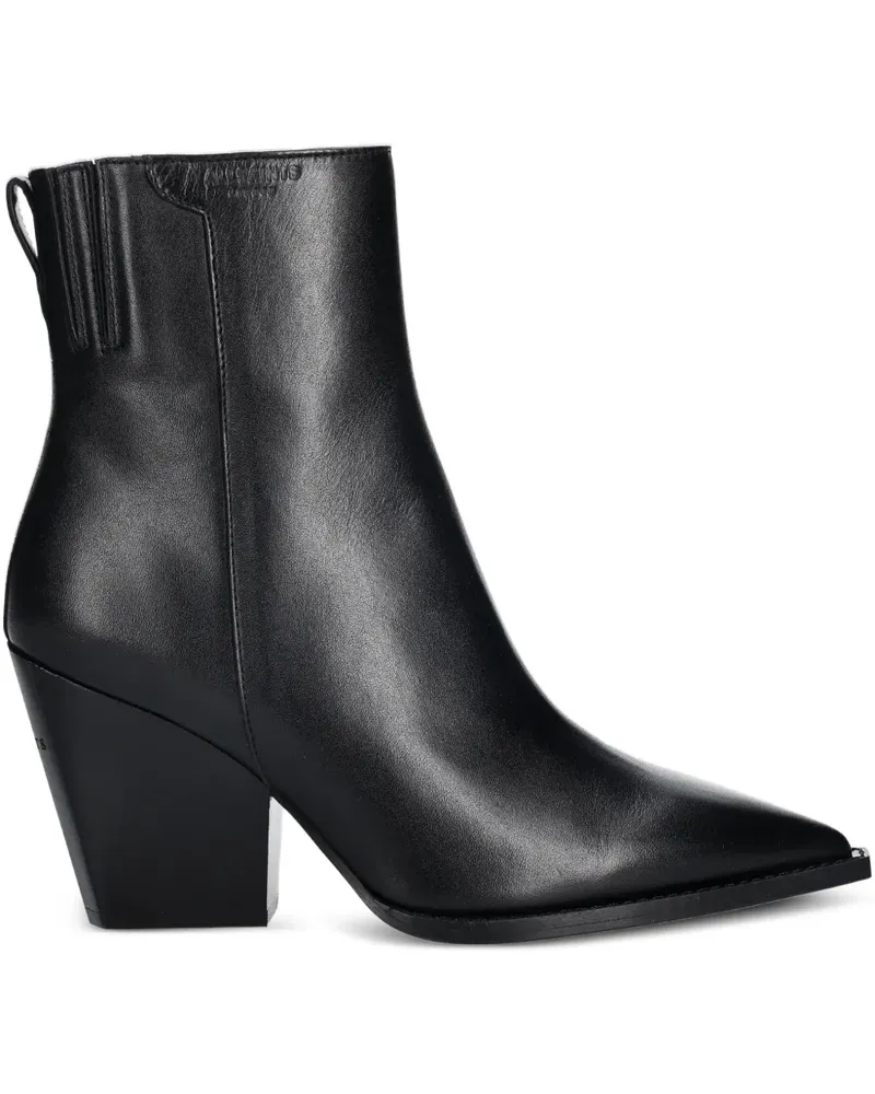 AllSaints Rizzo Stiefel mit spitzer Kappe - Schwarz Schwarz