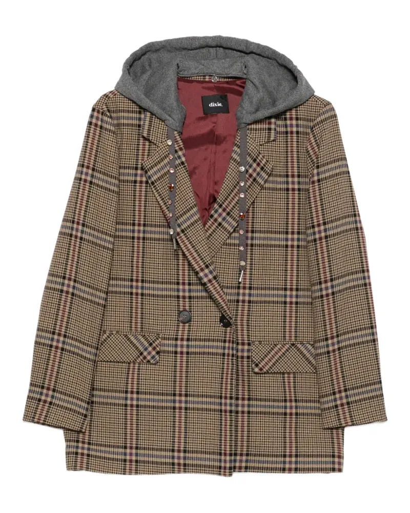 Dixie Doppelreihiger Blazer - Braun Braun