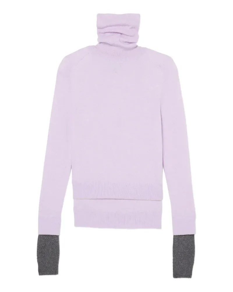 Marc Jacobs Pullover im Layering-Look - Violett Violett