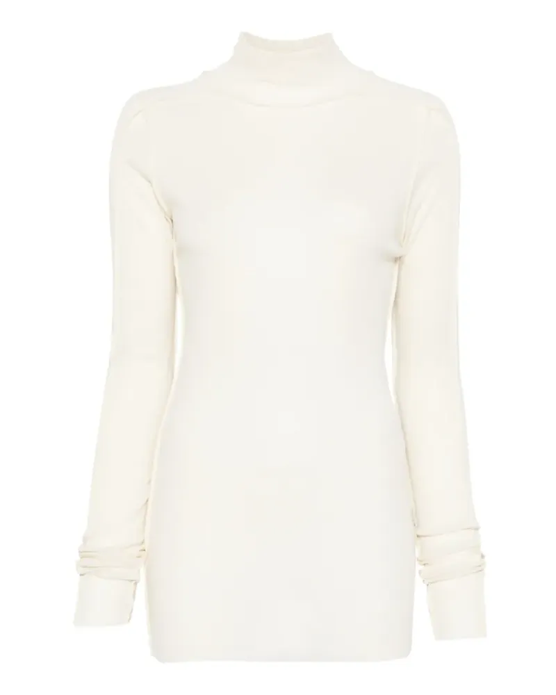 Soeur Lois Langarmshirt mit Stehkragen - Nude Nude