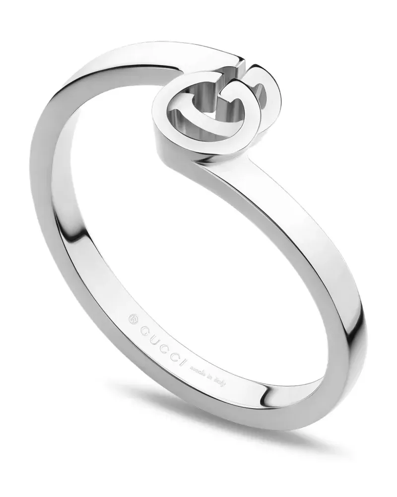Gucci 18kt Running Weißgoldring - Silber Silber