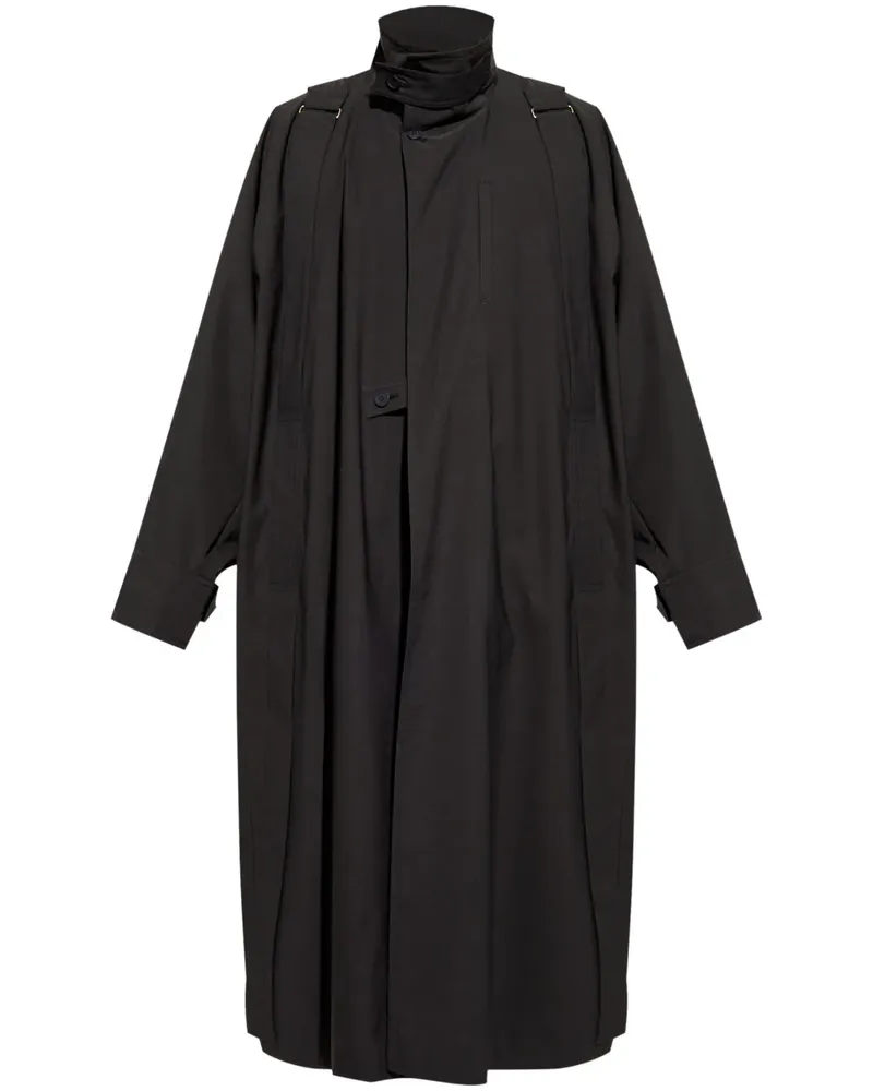 Issey Miyake Parachute Mantel - Schwarz Schwarz