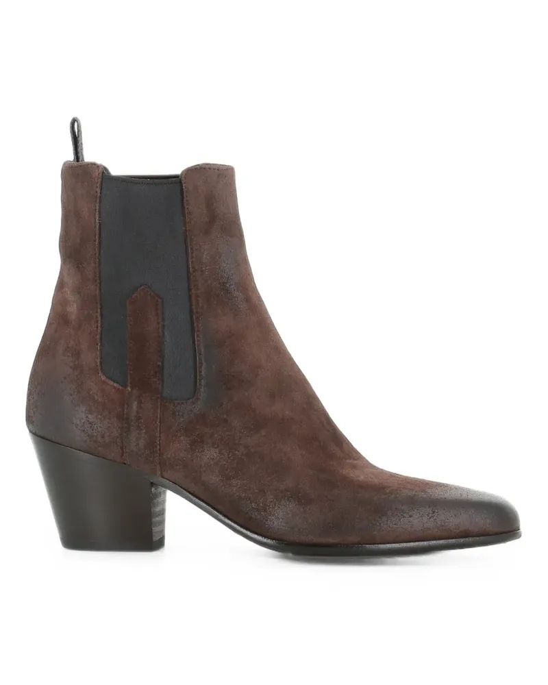 Pantanetti Chelsea-Boots aus Wildleder - Braun Braun
