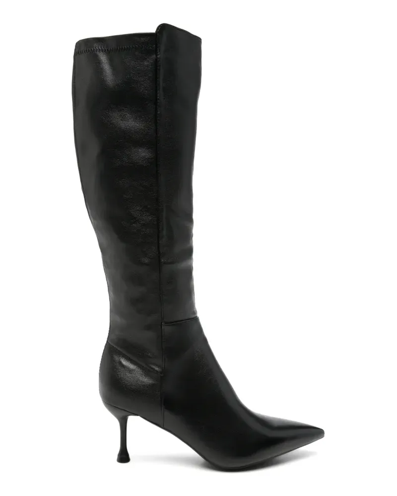 Uma Parker Stiefel mit spitzer Kappe - Schwarz Schwarz