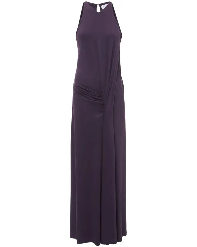 Victoria Beckham Drapiertes Maxikleid - Violett Violett