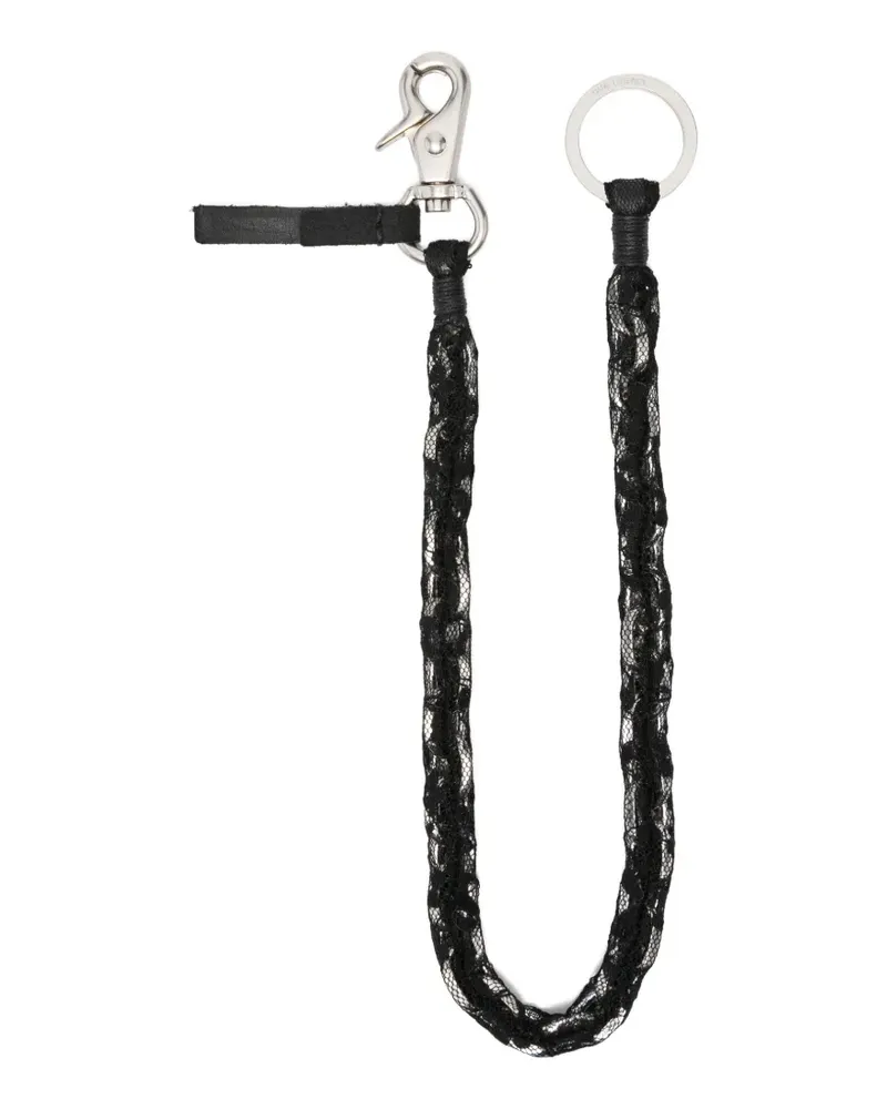 Our Legacy Lace Ladon necklace - Schwarz Schwarz