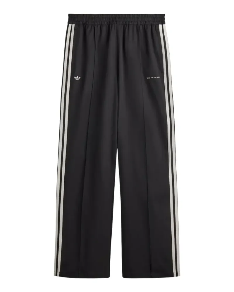 Song For The Mute x Adidas side-stripe track pants - Schwarz Schwarz